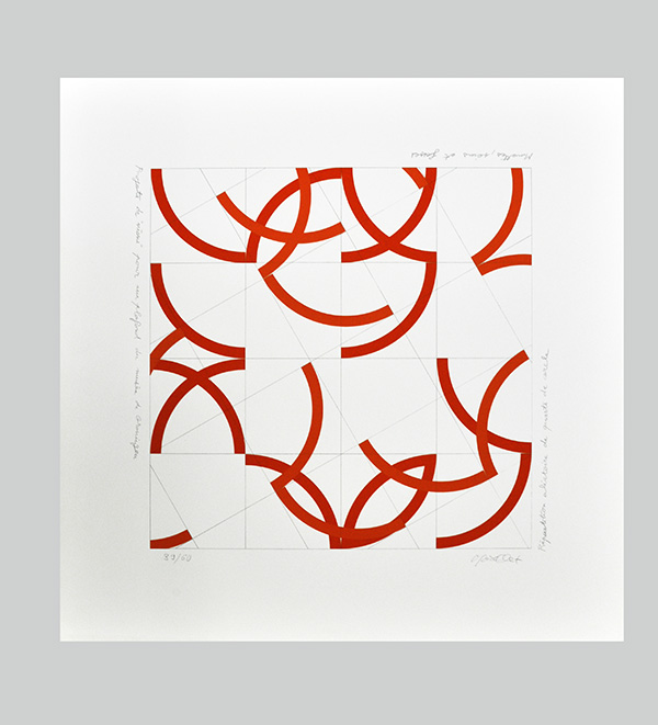 F.-Morellet.-Répartition-aléatoire-de-quarts-de-cercle.-Atelier-de-l'artiste